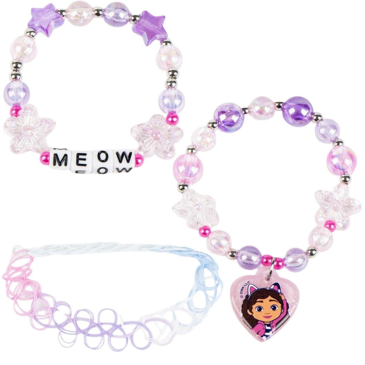 Pre School Gabbys Dollhouse 3 Pcs Costume Set Gabby's Bracelet 2500003446