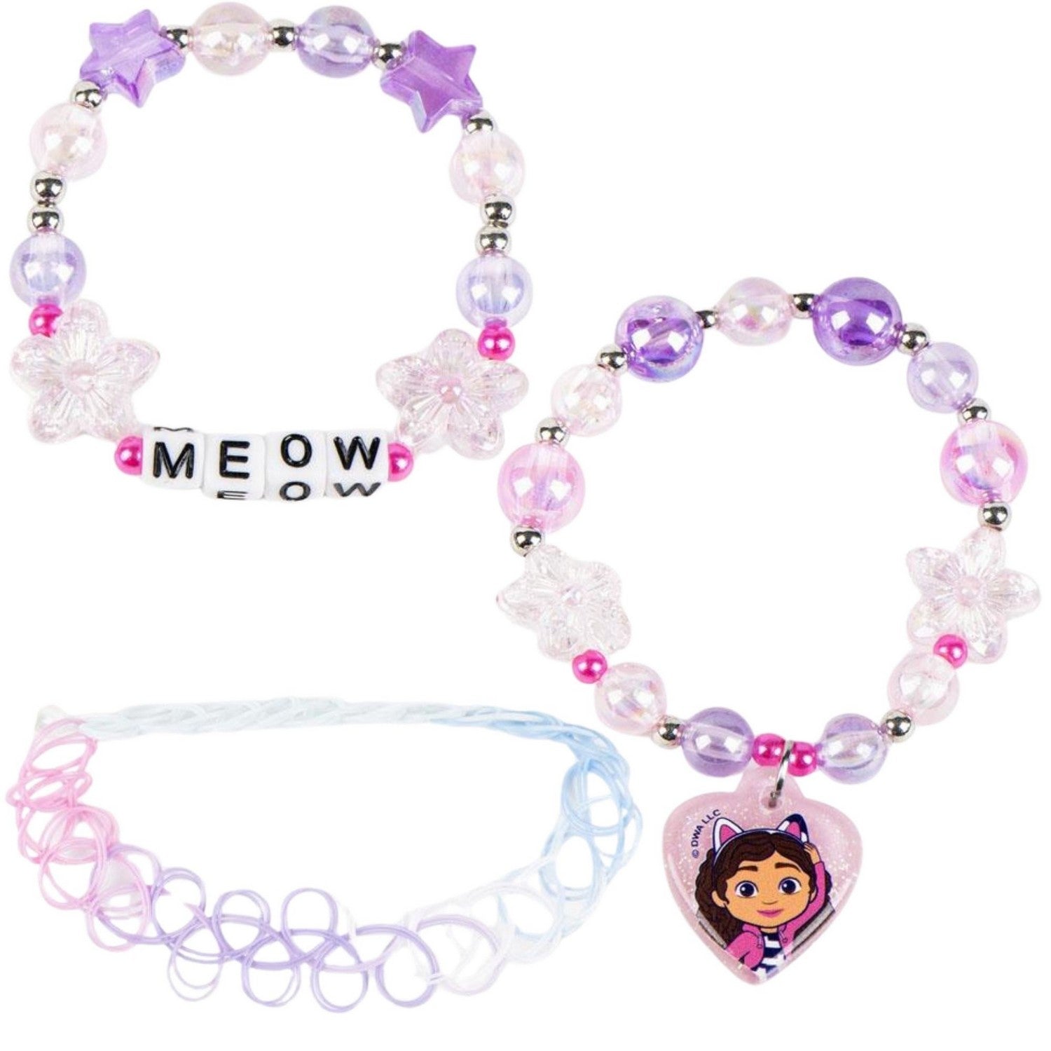 Pre School Gabbys Dollhouse 3 Pcs Costume Set Gabby's Bracelet 2500003446
