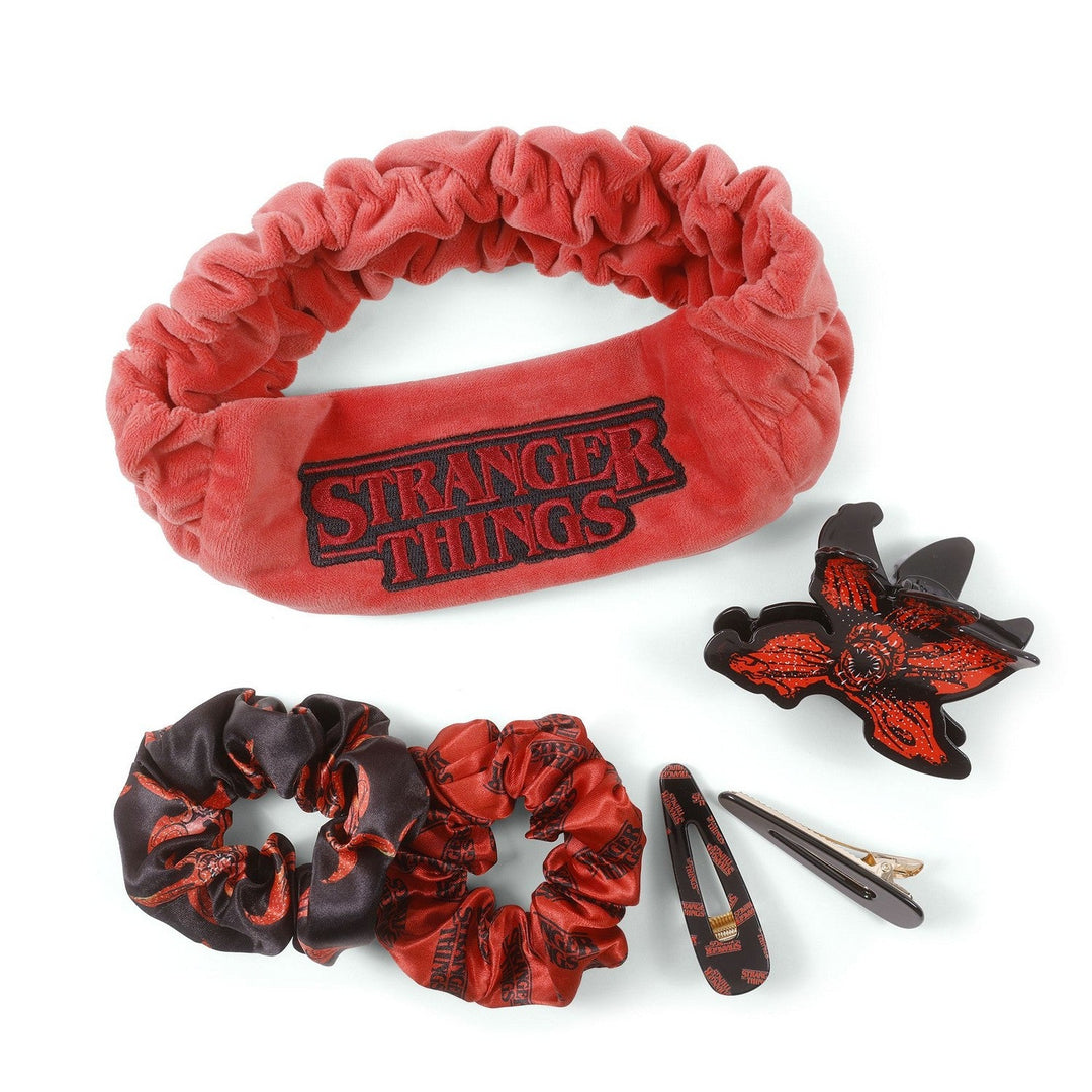 Collectable 6 Pcs Hair Accessories Stranger Things Pink Set 2500003651