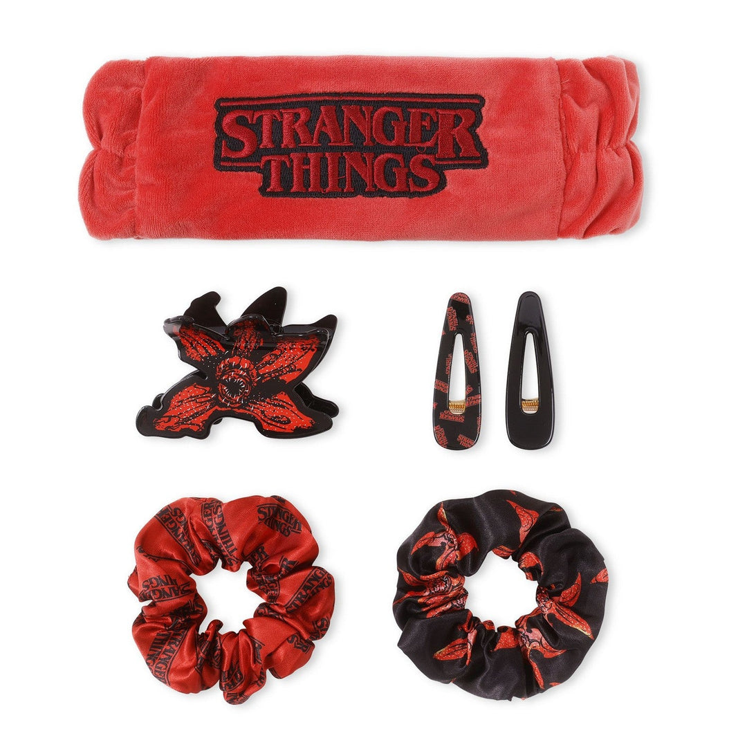Collectable 6 Pcs Hair Accessories Stranger Things Pink Set 2500003651