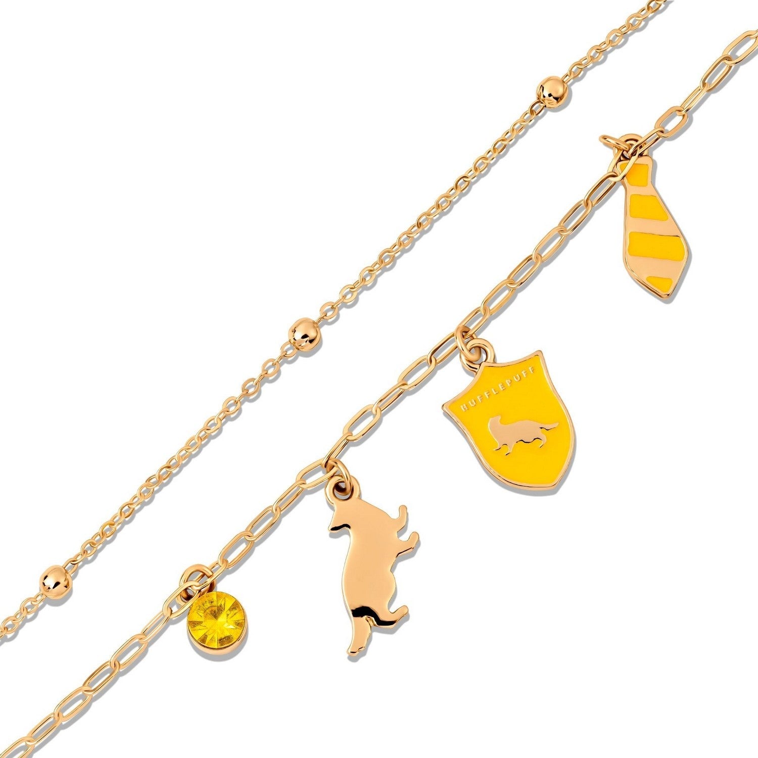 Harry Potter Kids Hufflepuff Yellow Bracelet 2500003992