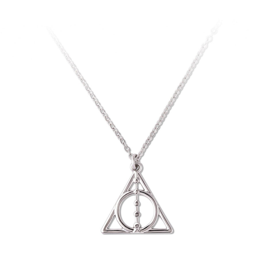 Harry Poter Kids Deathly Hallows Symbol Blue Necklace 2500004209