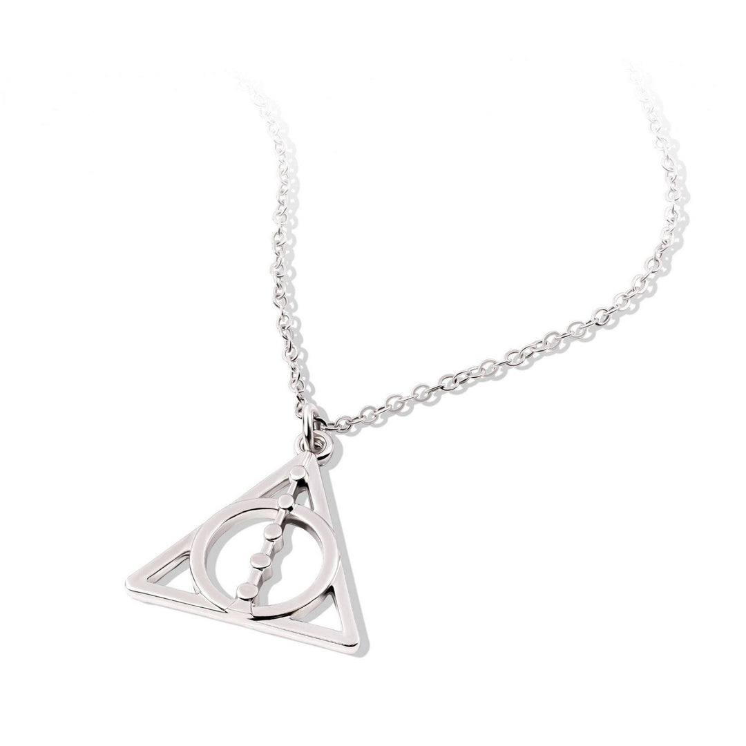 Harry Potter Kids Deathly Hallows Symbol Blue Necklace 2500004209