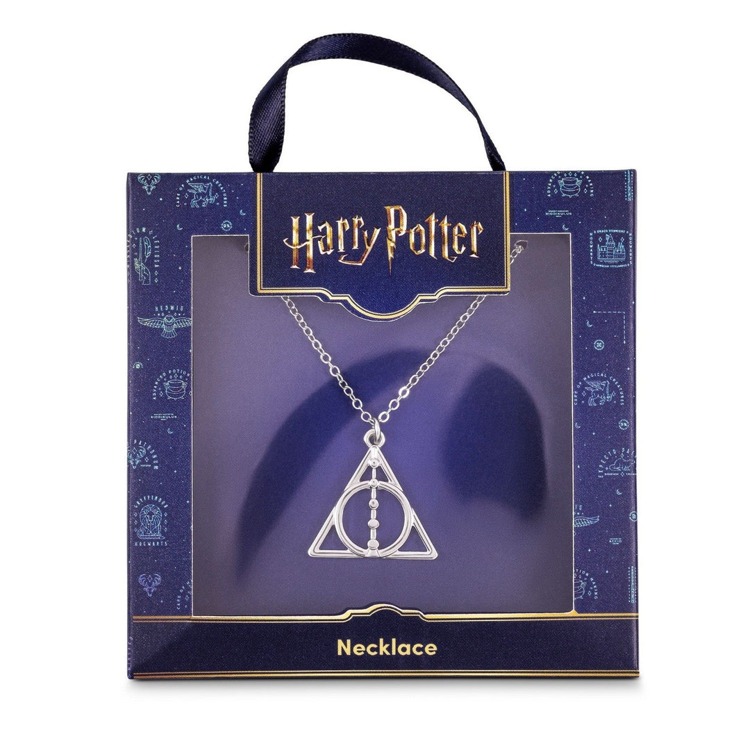 Harry Potter Kids Deathly Hallows Symbol Blue Necklace 2500004209