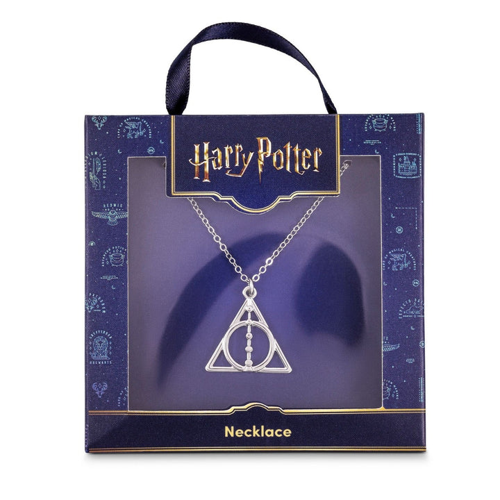Harry Potter Kids Deathly Hallows Symbol Blue Necklace 2500004209
