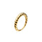 Dew Gold Plated Chunky Twist Ring 2512GD