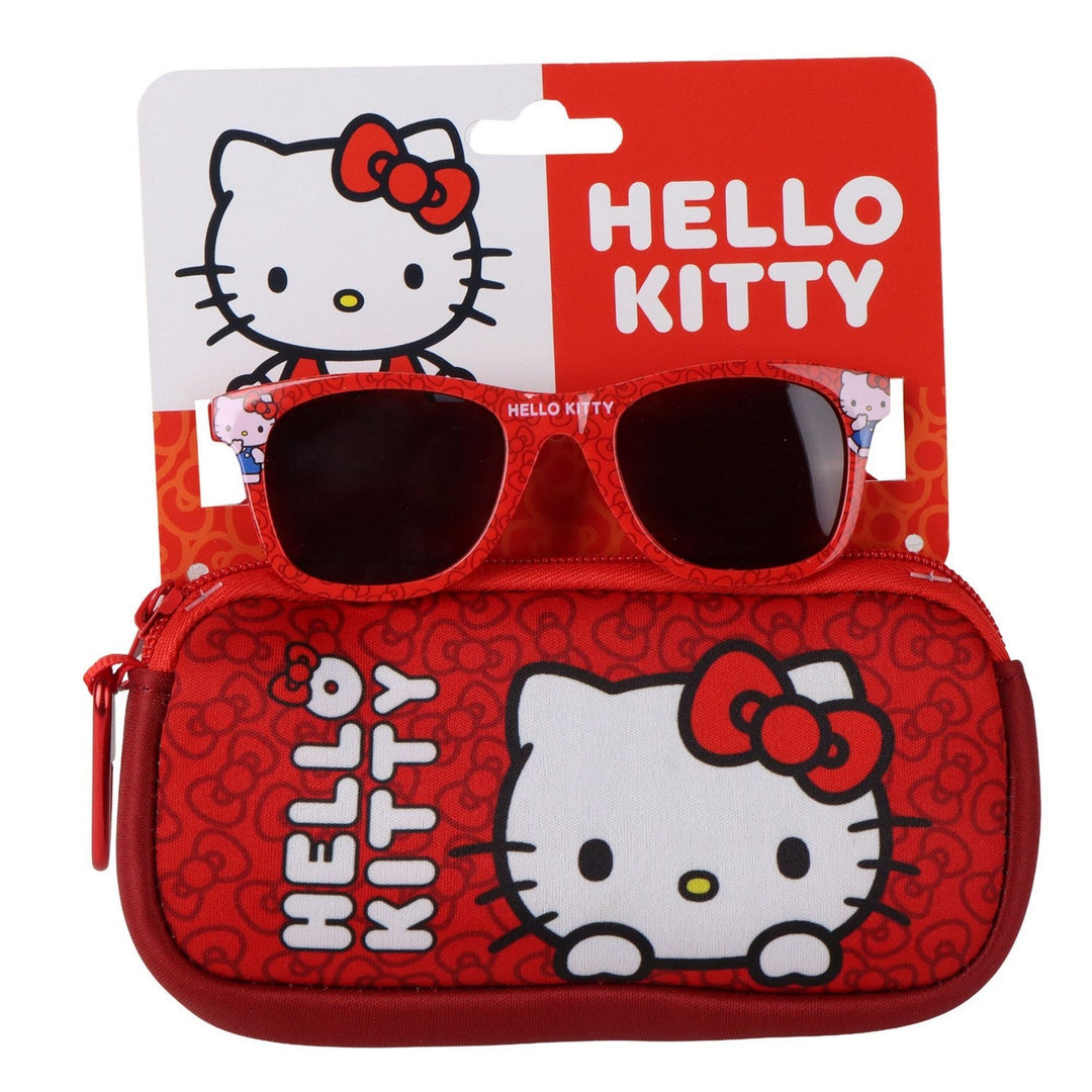 Hello Kitty & Friends 2 Pieces Sunglasses And Case Red Set 2600003179