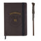 Harry Potter 2 Piece And Wand Pen Stationary Set Notebook 2700000465