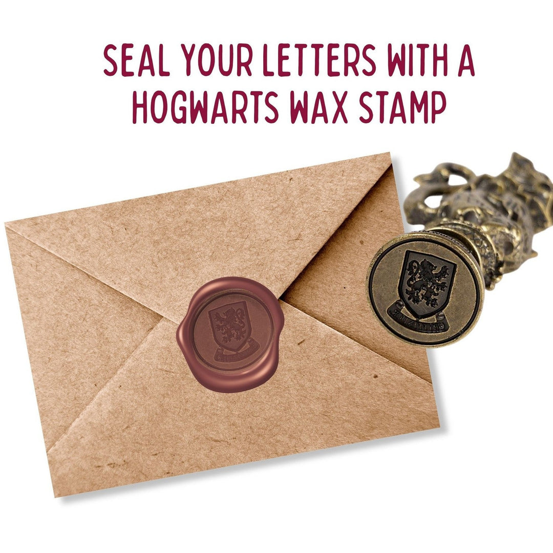 Harry Potter 3 Piece Wax Seal Set Gryffindor Orange Stationery 2700000475