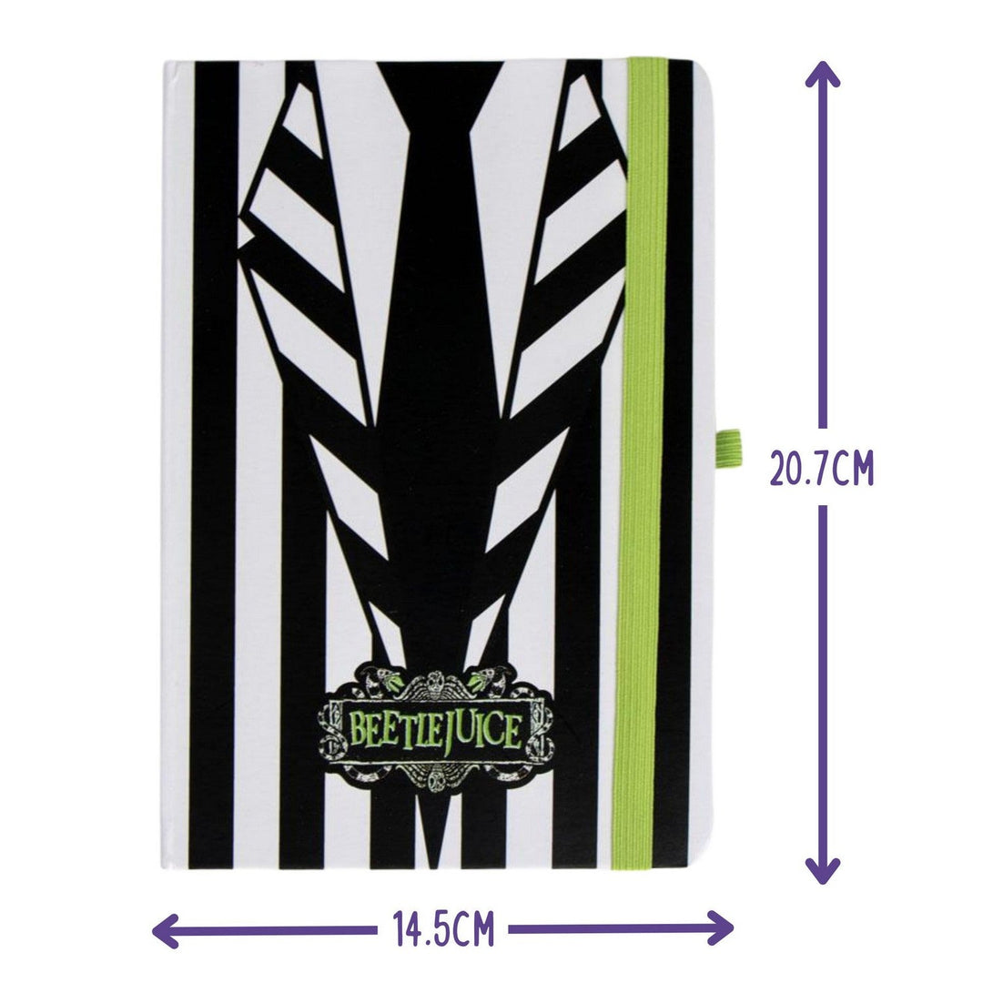 Collectable 2 Piece And Pen Stationary Set Beetlejuice Notebook 2700001201
