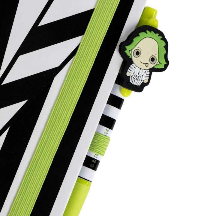 Collectable 2 Piece And Pen Stationary Set Beetlejuice Notebook 2700001201