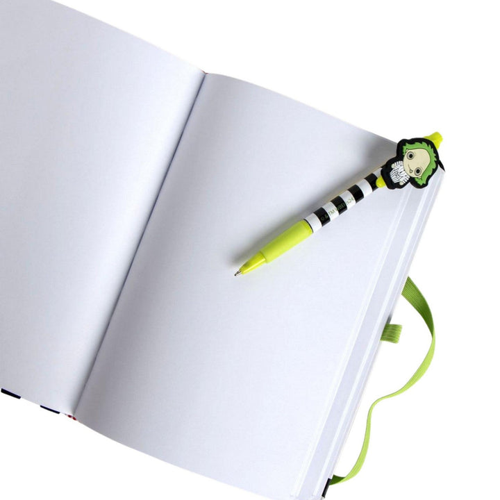 Collectable 2 Piece And Pen Stationary Set Beetlejuice Notebook 2700001201