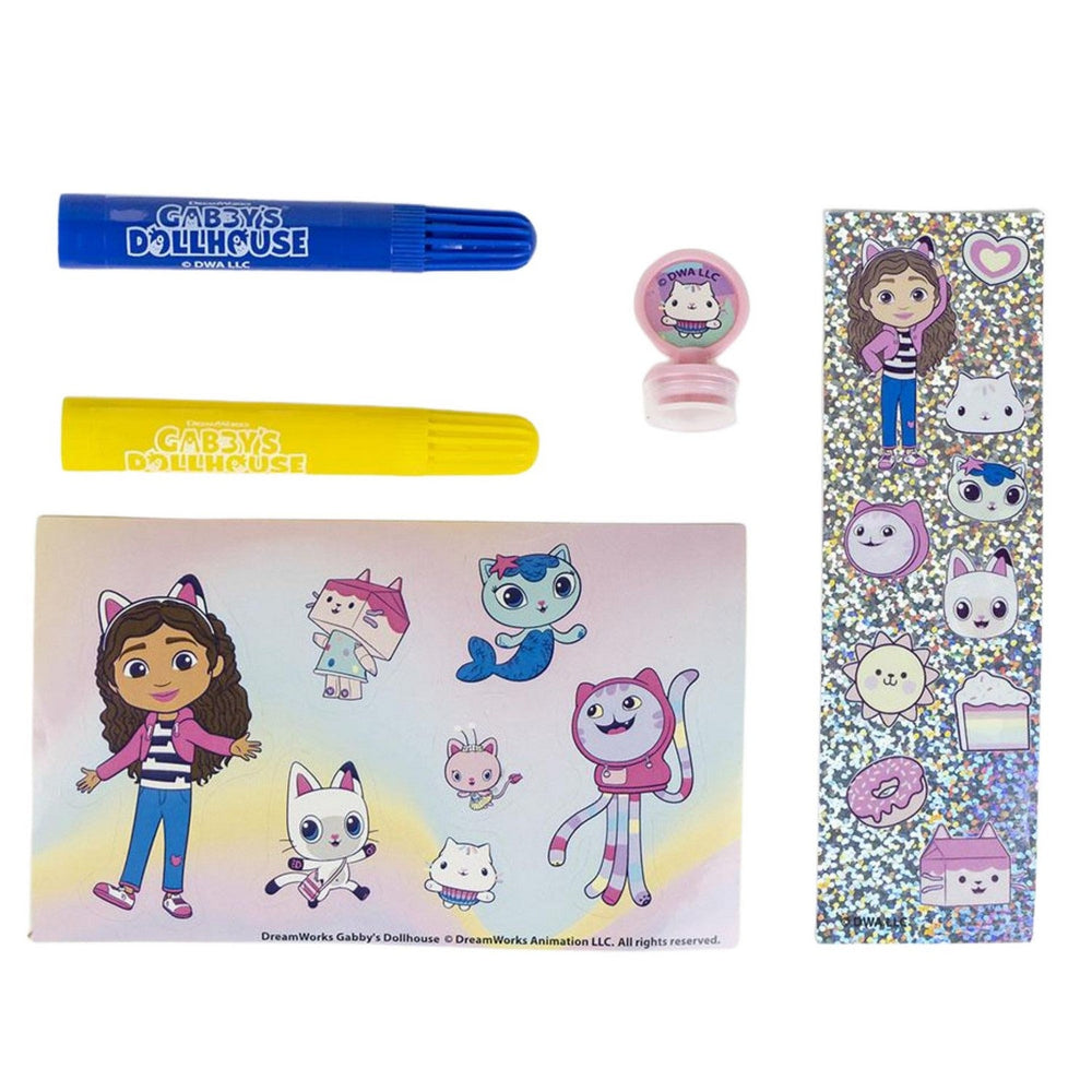 Pre School Gabbys Dollhouse Gabby'S Colourable Display Set 26 Pieces Per Pack Stationery 2700001230