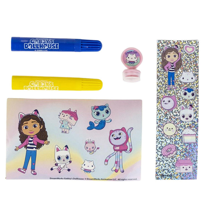 Pre School Gabbys Dollhouse Gabby'S Colourable Display Set 26 Pieces Per Pack Stationery 2700001230