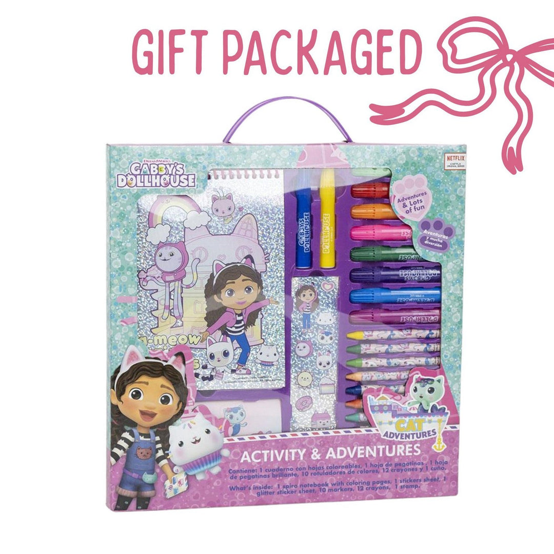 Pre School Gabbys Dollhouse Gabby'S Colourable Display Set 26 Pieces Per Pack Stationery 2700001230