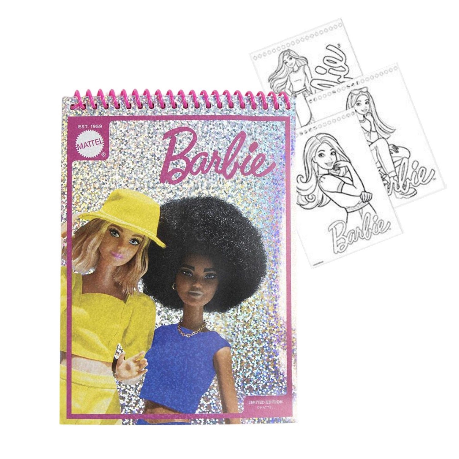 Barbie Colourable Display Set 26 Pieces Per Pack Stationery 2700001234