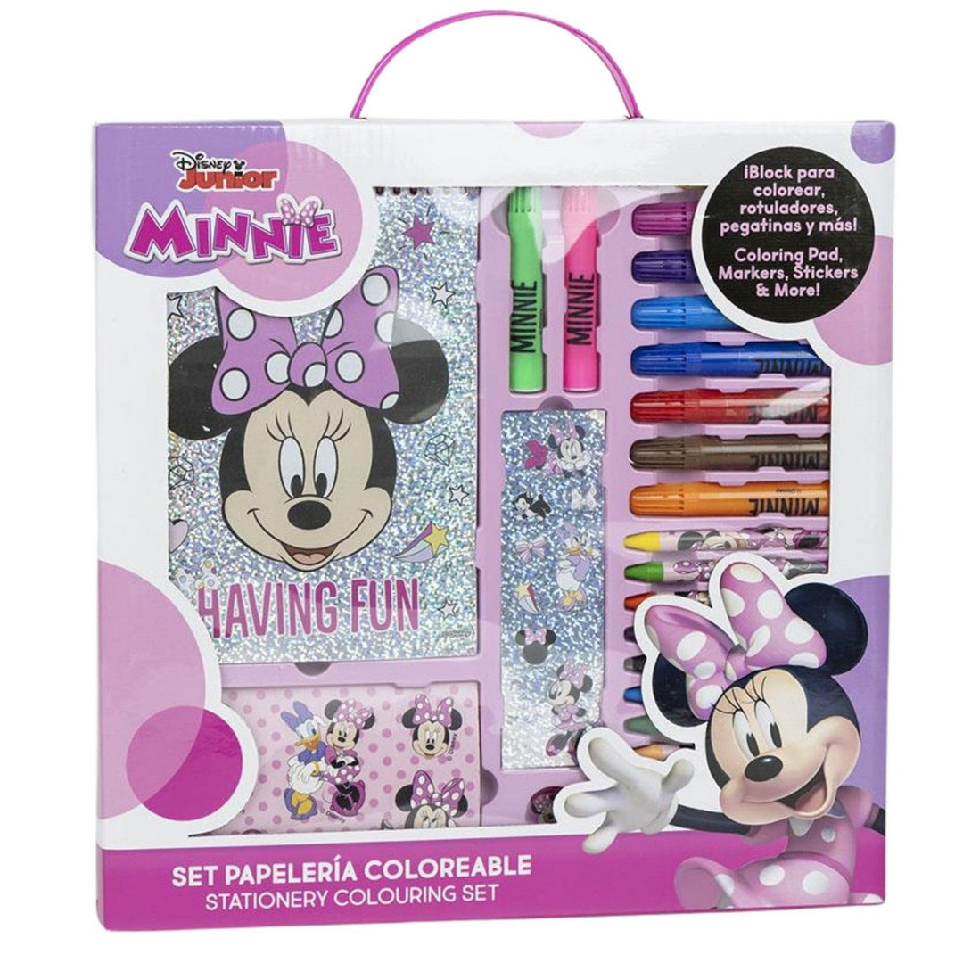 Disney Mickey & Minnie Mouse Colourable Display Set 26 Pieces Per Pack Stationery 2700001235