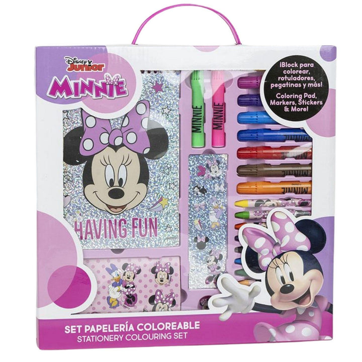 Disney Mickey & Minnie Mouse Colourable Display Set 26 Pieces Per Pack Stationery 2700001235