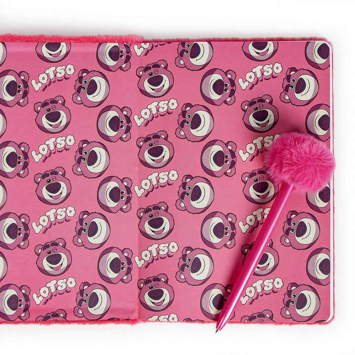 Kids Film And Cartoon 2 Piece Pen Stationery Set Lotso Toy Story Red Notebook 2700001547