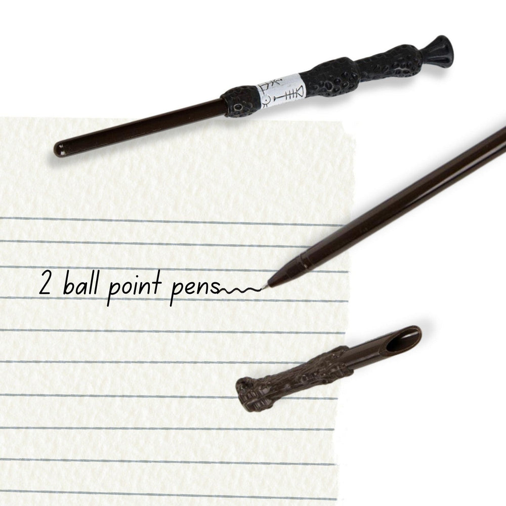 Harry Potter 2 Pcs Wand Stationery Set Pen 2700001557