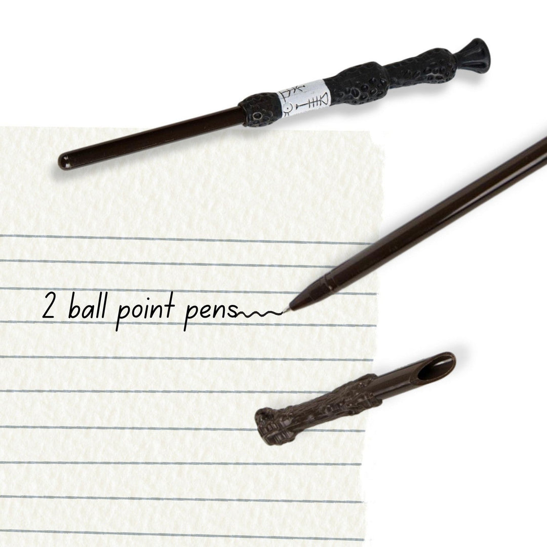 Harry Potter 2 Pcs Wand Stationery Set Pen 2700001557