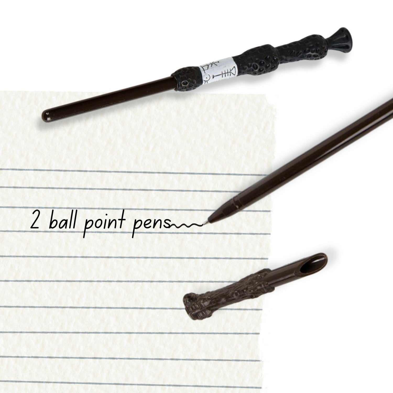 Harry Potter 2 Pcs Wand Stationery Set Pen 2700001557