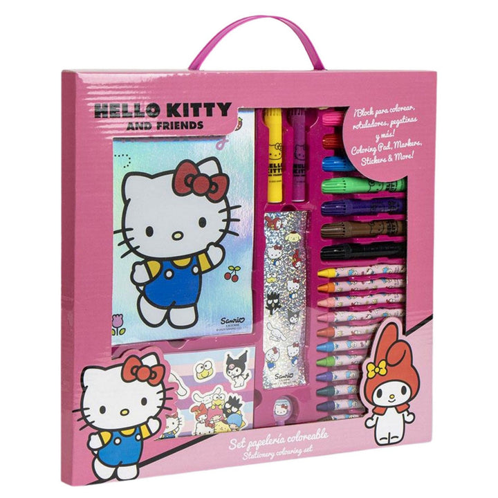 Hello Kitty & Friends Colourable Display Set 26 Pieces Per Pack Stationery 2700001795