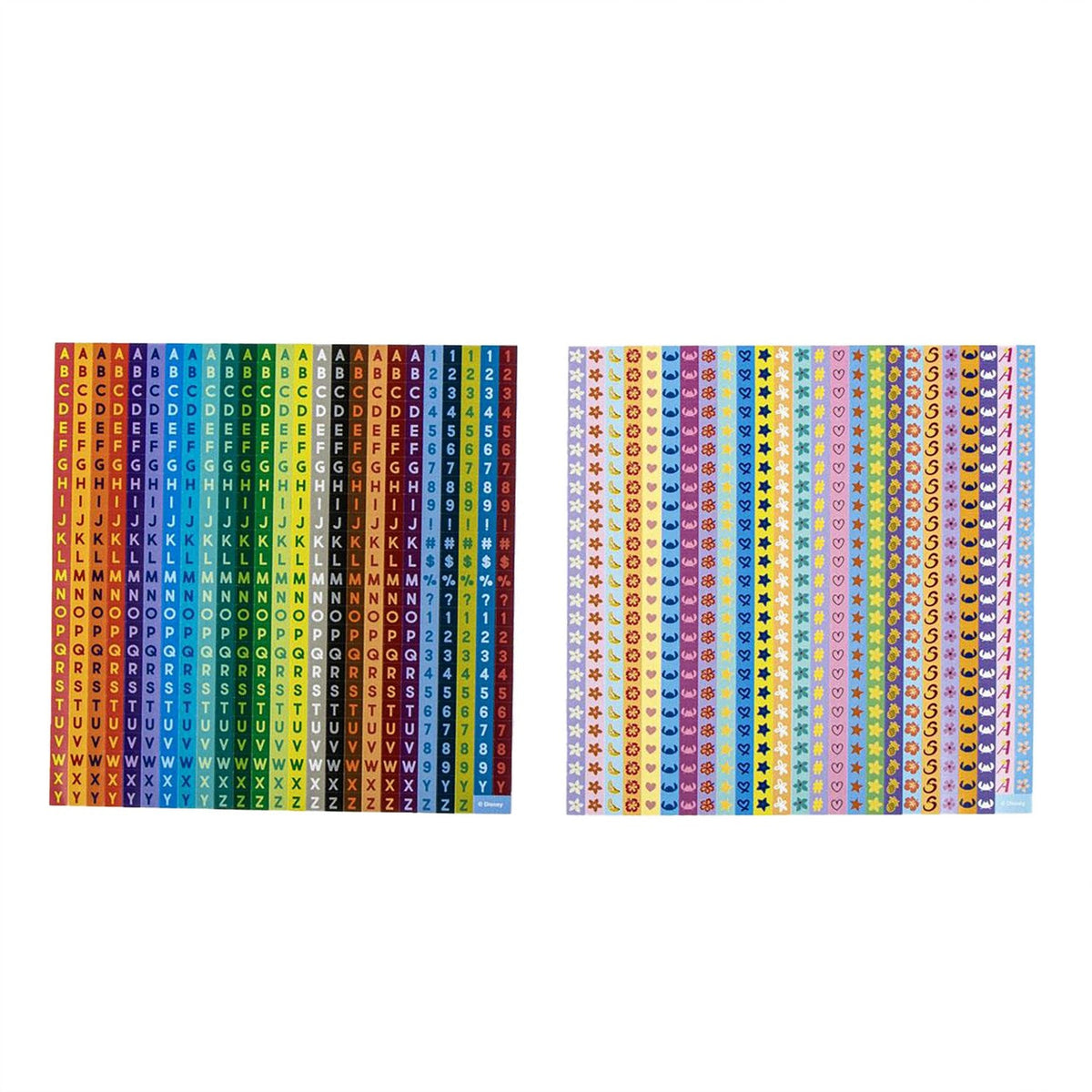 Disney 1000 Pieces Sticker Pack Stitch Set 2700001801