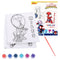 Marvel 8 Piece Per Pack Paint By Numbers Spiderman Set 2700001807