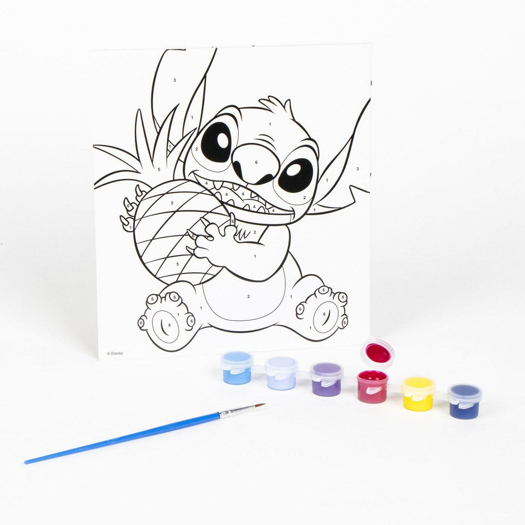 Disney 8 Piece Per Pack Paint By Numbers Stitch Set 2700001808