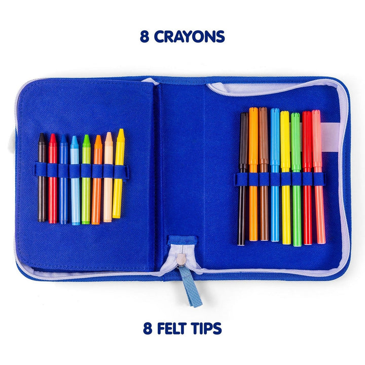 Disney Pencil Case With Accessories 2 Compartments Stitch Blue 2700002304