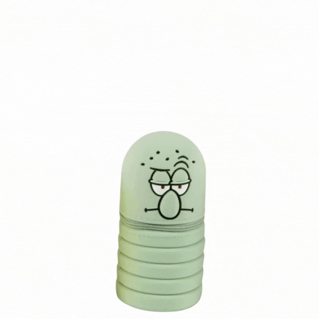 Kids Film And Cartoon Spongebob Pencil Case Silicone Sponge Bob Yellow 2700002369