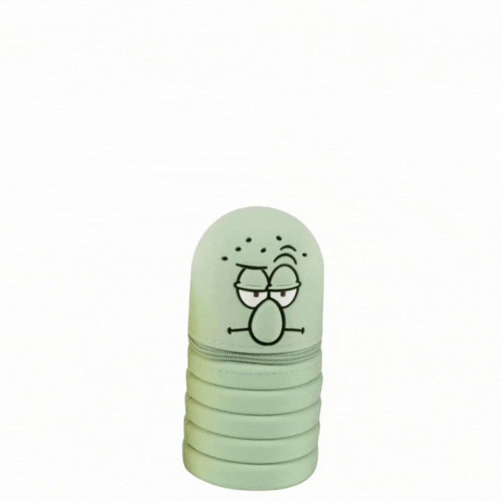 Kids Film And Cartoon Spongebob Pencil Case Silicone Sponge Bob Yellow 2700002369