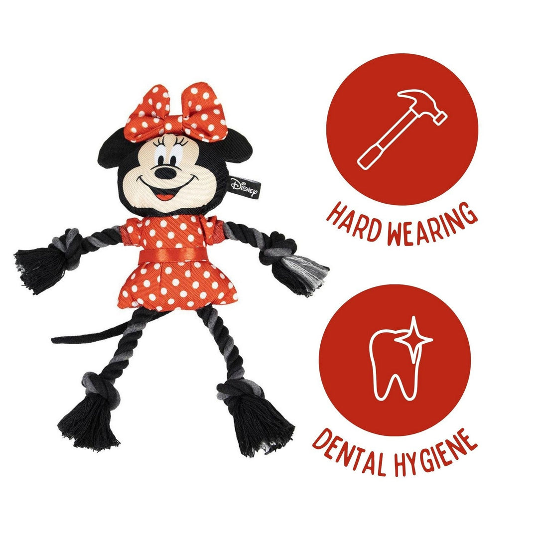 Disney Mickey & Minnie Dog Toys Rope Mouse Red 2800000445