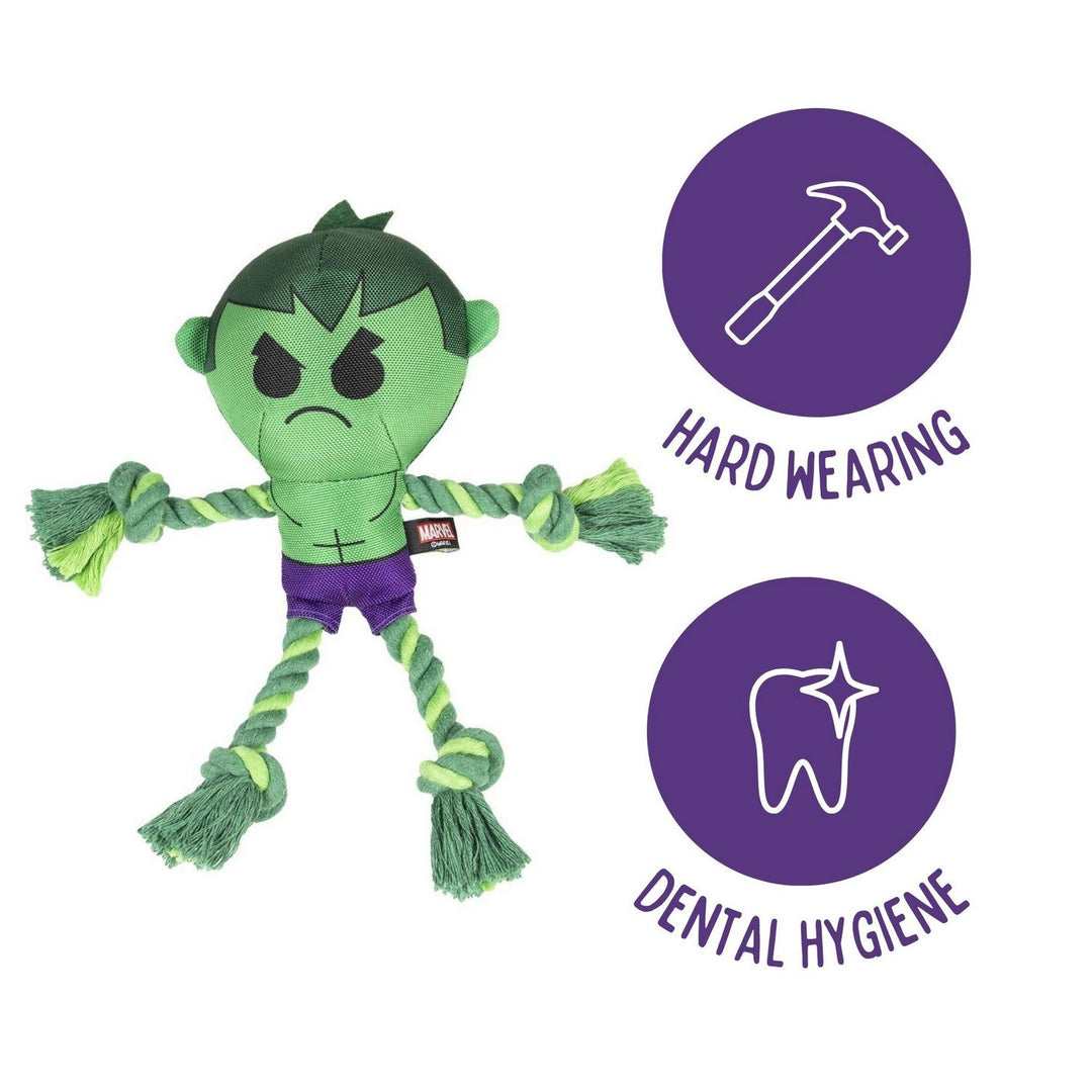 Marvel Dog Toys Rope Avengers Green 2800000489
