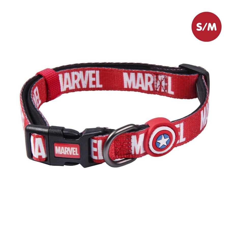 Marvel Dogs Collar S/M Red 2800000835