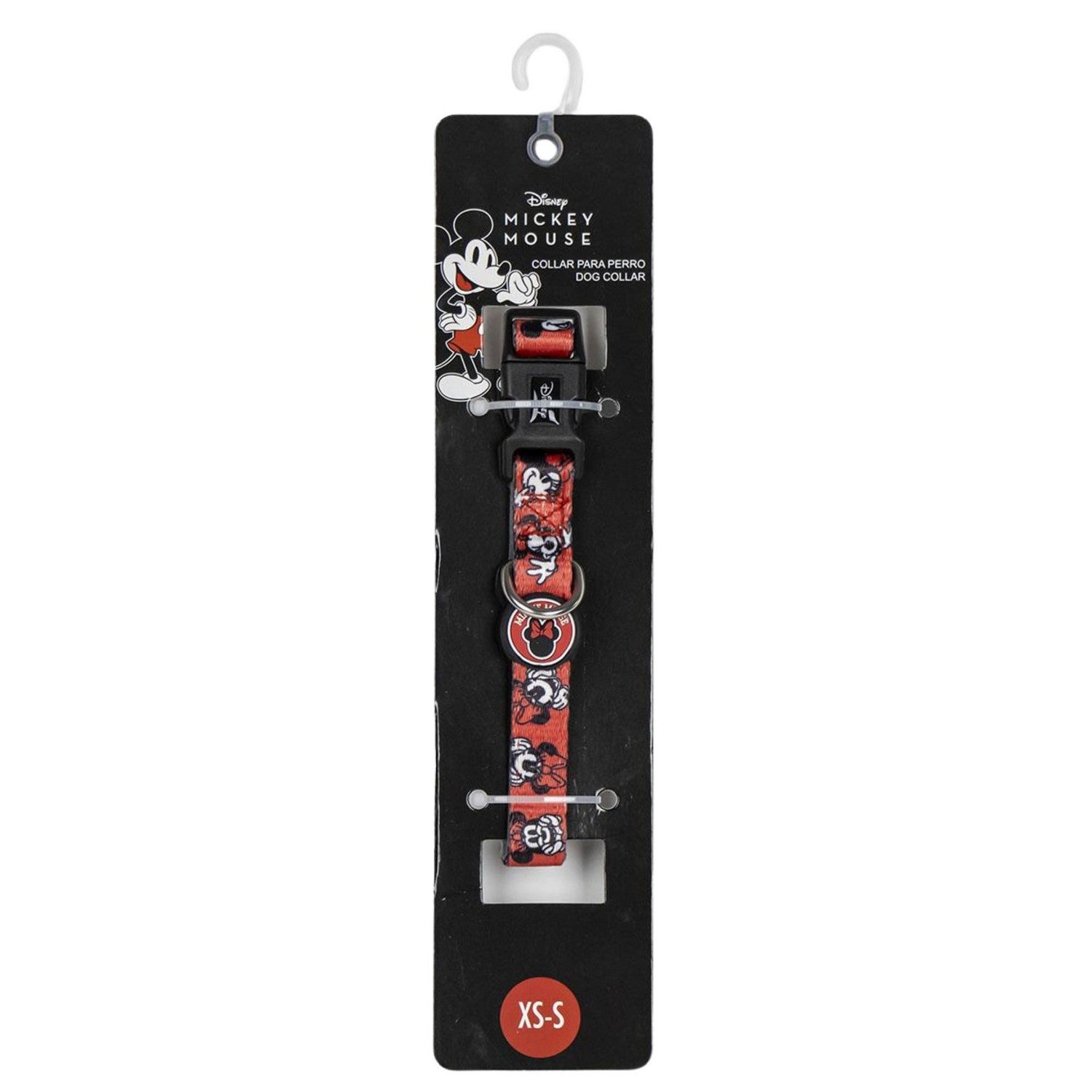 Disney Mickey & Minnie Dogs Collar Xs/S Mouse Red 2800001130