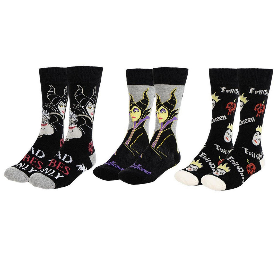 Disney 3 Pieces Socks Villanas Set 2900002448