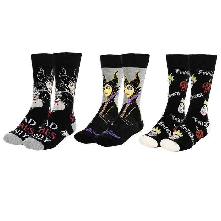 Disney 3 Pieces Socks Villanas Set 2900002448