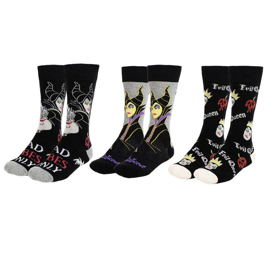 Disney 3 Pieces Socks Villanas Set 2900002448