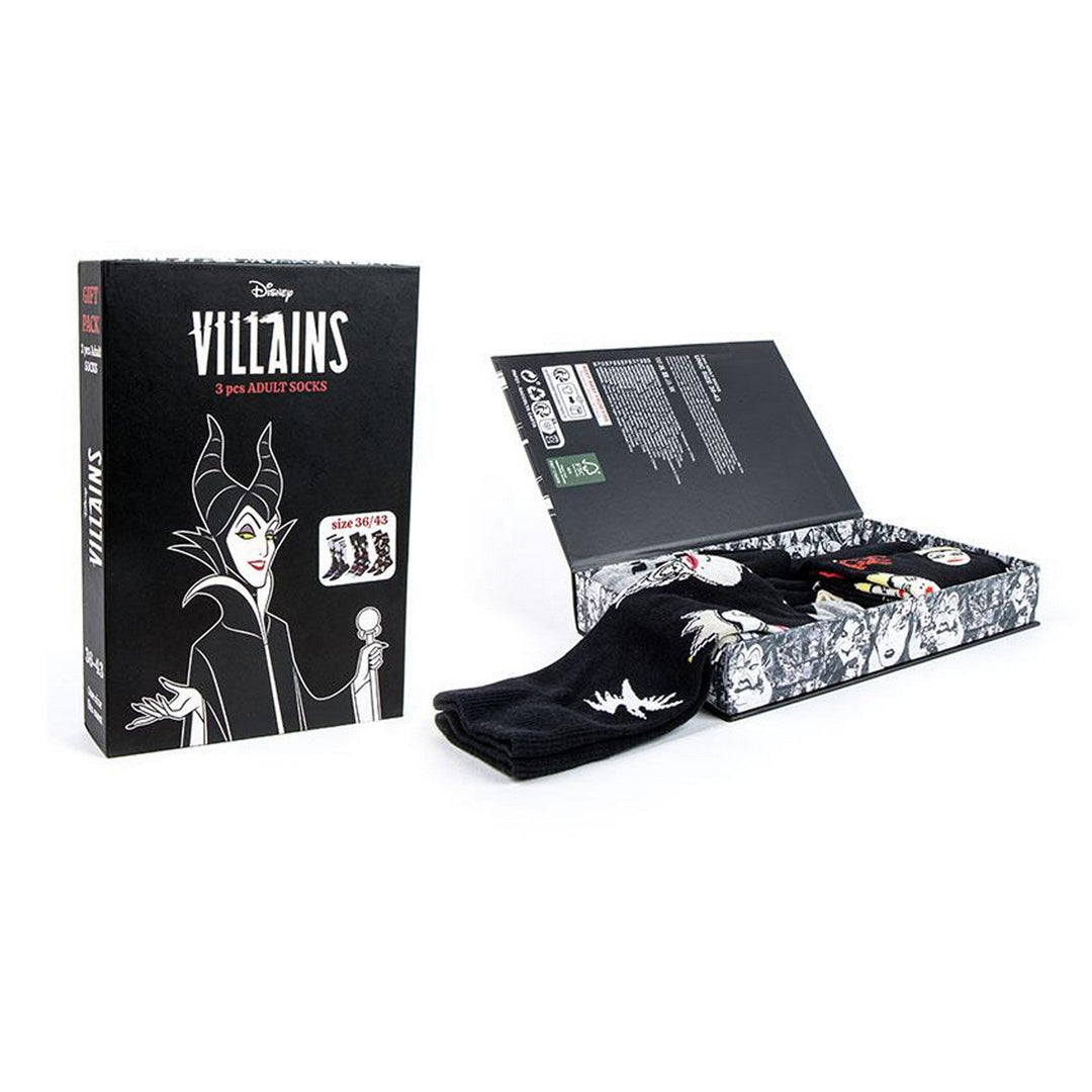 Disney 3 Pieces Socks Villanas Set 2900002448