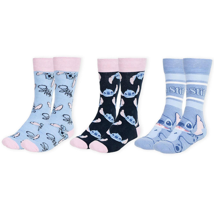Disney 3 Pieces Socks Stitch Set 2900002449