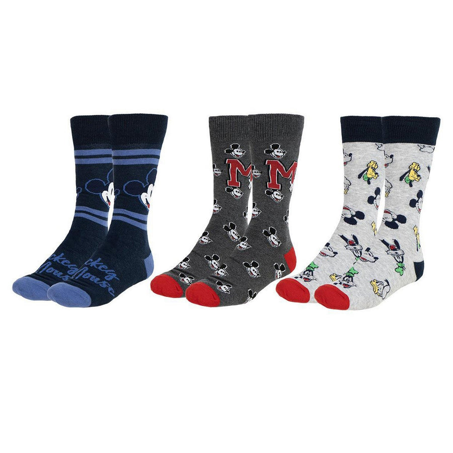 Disney Mickey & Minnie 3 Pieces Socks Mouse Set 2900002451