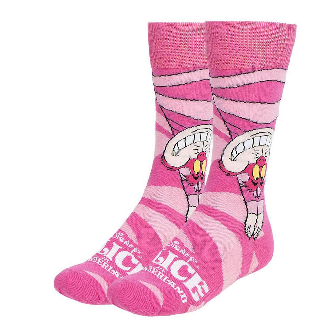 Disney 3 Pieces Socks Cheshire Cat Pink Set 2900002481