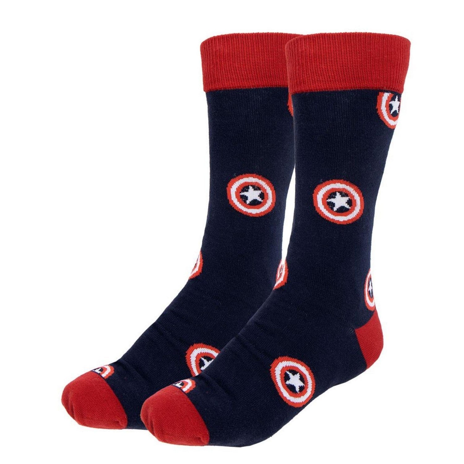 Marvel Adult Socks Captain America Pink 2900002538
