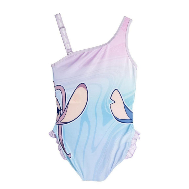 Disney Girls' One Piece Asymmetrical Swimsuit Lilo & Stitch 2900002578