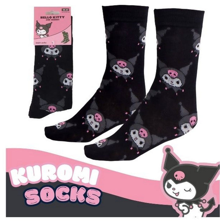 Hello Kitty & Friends Socks Kuromi - Black 2900003026