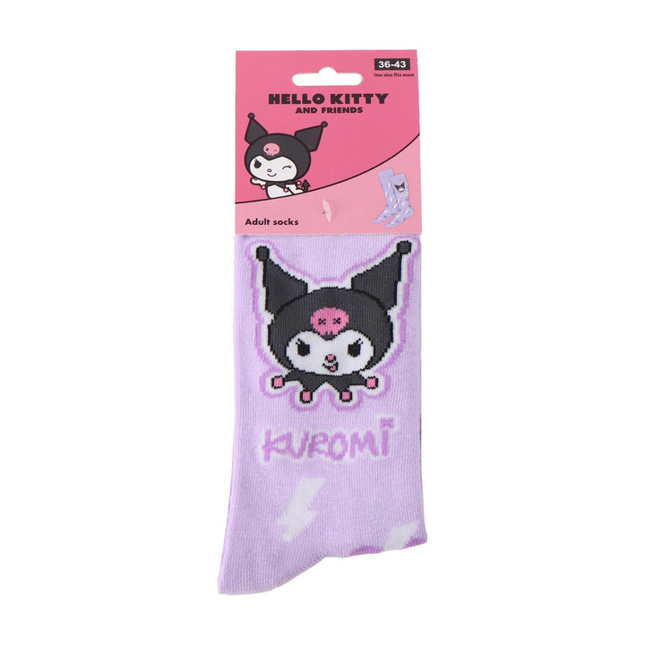 Hello Kitty & Friends Socks Kuromi - Lilac 2900003027