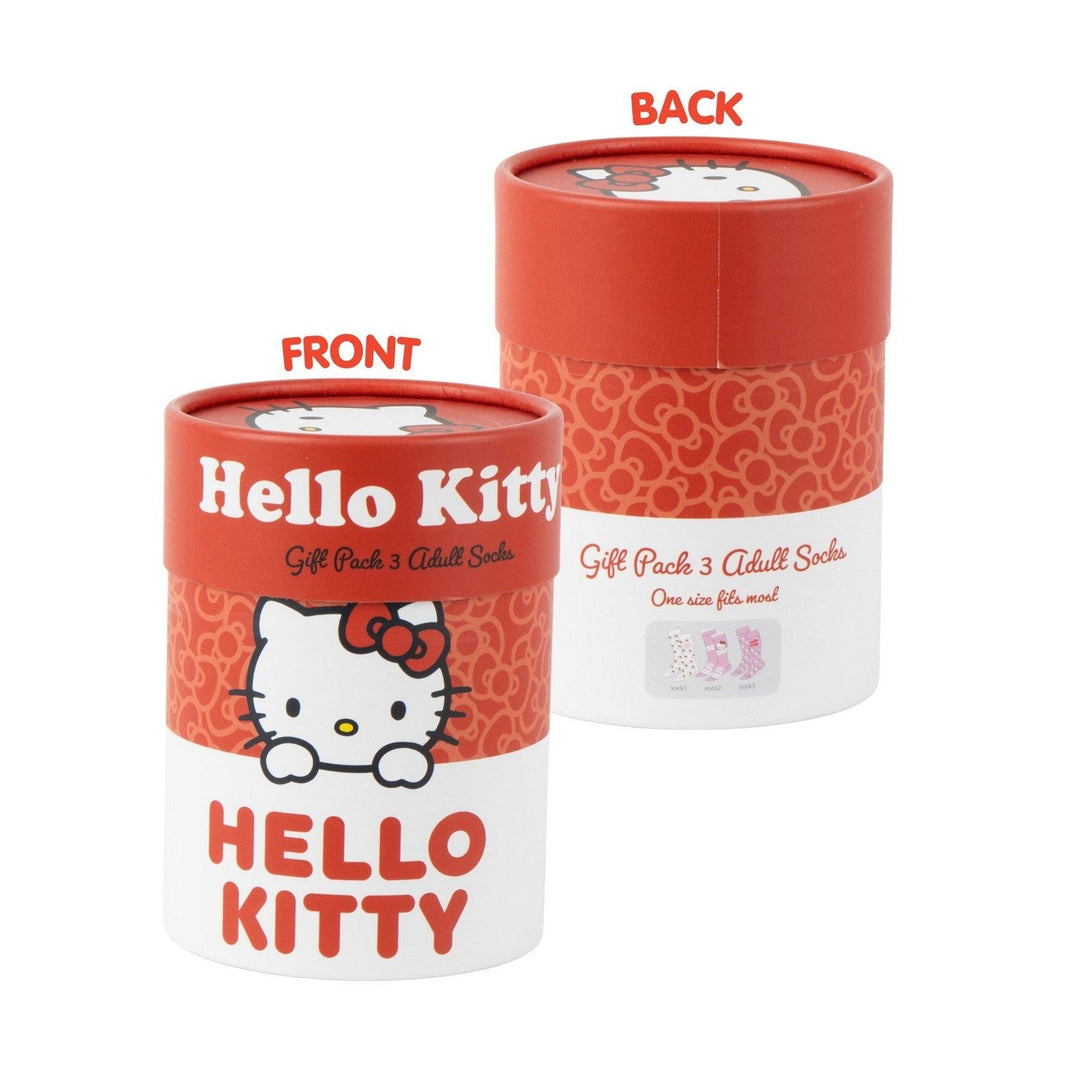 Hello Kitty & Friends 3 Pcs Socks Red Set 2900003045