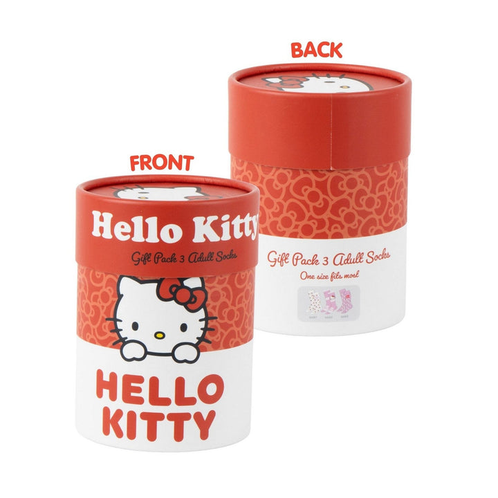 Hello Kitty & Friends 3 Pcs Socks Red Set 2900003045